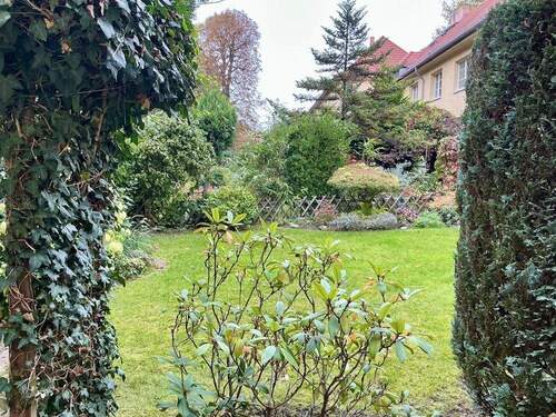Blick durch Gärten - 