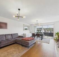 Hochwertige Obergeschoss-Wohnung mit Balkon, Einbauküche & Kfz-Stellplatz - Neudenau Herbolzheim