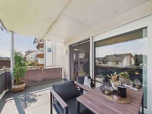 überdacht - 2 Zimmer Etagenwohnung in Neudenau