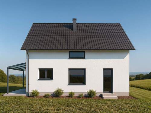 Ansicht von Süden - 5 Zimmer Einfamilienhaus zum Kaufen in Finning / Entraching