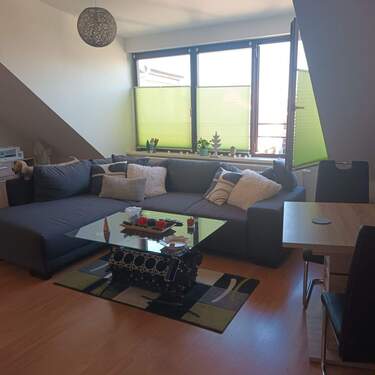 Wohnzimmer - 2 Zimmer Etagenwohnung zur Miete in Leipzig