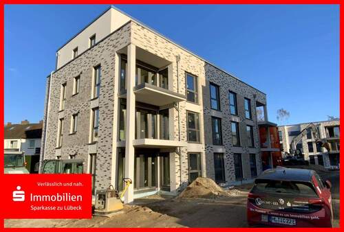 Blick auf Haus 1 - Neubau-Eigentumswohnungen in zentraler Lage von St. Jürgen