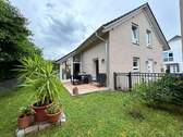 Gartenansicht Terrasse - 4 Zimmer Einfamilienhaus in Friedberg