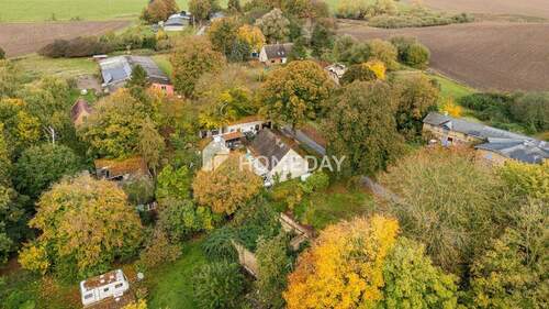 Außenansicht Drohne 5 - 4 Zimmer Einfamilienhaus zum Kaufen in Warnow OT Schlockow