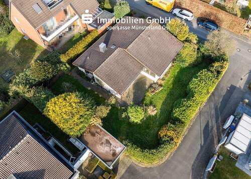 Vogelperspektive - Bungalow mit 123,00 m&sup2; in Münster zum Kaufen