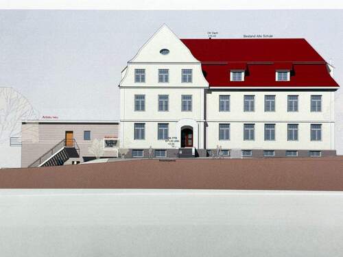 Ansicht Ost.JPG - 3 Zimmer Etagenwohnung in Wolfegg