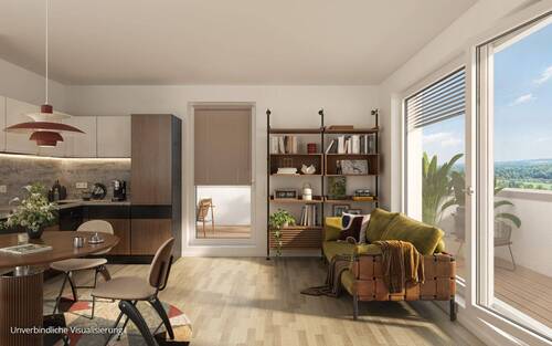 Innenansicht (2) - Tolle 3-Zimmer-Wohnung mit ca. 85 m² samt Badewanne, Dusche , Gäste-WC und Terrasse