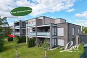 rückwärtige Ansicht - +++ Attraktive Neubau-ETW im Erdgeschoss mit Garten in Bahnhofsnähe! +++