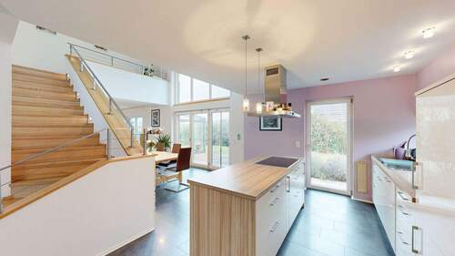 Offene Küche - Einfamilienhaus mit 161,00 m&sup2; in Lohr am Main zum Kaufen