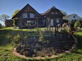 Gartenblick Zierbeete - 