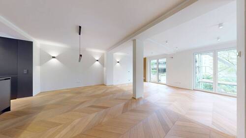 Essbereich Ansicht I - 4 Zimmer Doppelhaushälfte in Frankfurt am Main