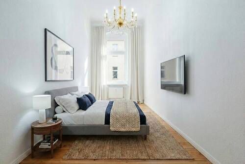 Innenvisualisierung Schlafzimmer - 2 Zimmer Etagenwohnung zum Kaufen in Berlin