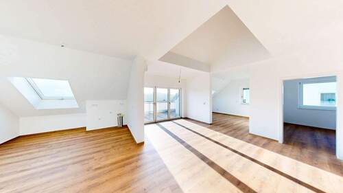 Offener Wohnbereich - 6 Zimmer Etagenwohnung zum Kaufen in Zellingen