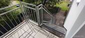 Treppe vom Balkon in den Garte - 