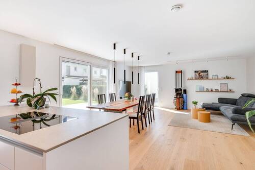 Wohn_Essbereich - Etagenwohnung mit 154,00 m² in Maisach zum Kaufen