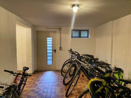 Vom Fahrradkeller direkt in den Garten - 