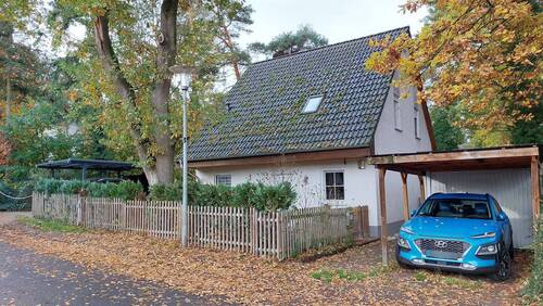 Ansicht - Solides Einfamilienhaus mit großem Grundstück in Blankenfelde