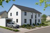 Hausansicht - 4 Zimmer Doppelhaushälfte zum Kaufen in Borna