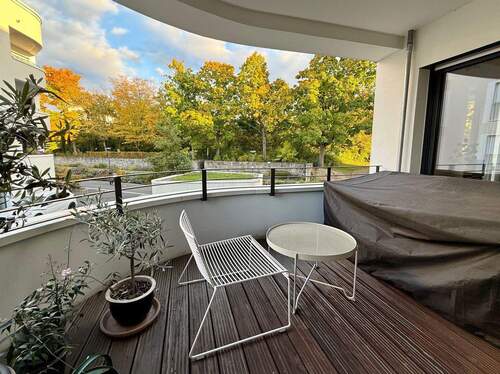 Loggia.jpg - Modern gestaltete 2-Zimmerwohnung mit Loggia im MönchPark 7...!