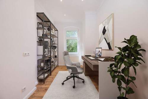 Inspiration Home Office - 5 Zimmer Etagenwohnung zum Kaufen in Berlin