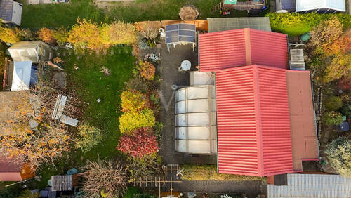 Objektansicht von oben - Grundstück in Berlin-Pankow