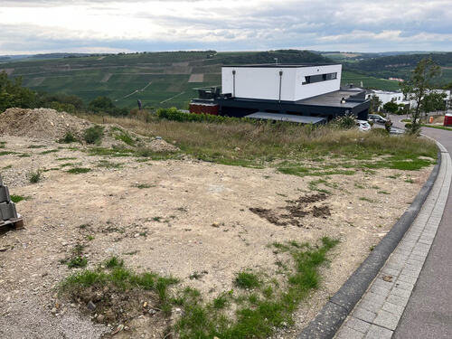 Grundstück Straße von Oben.jpg - Grundstück zum Kaufen in Wincheringen