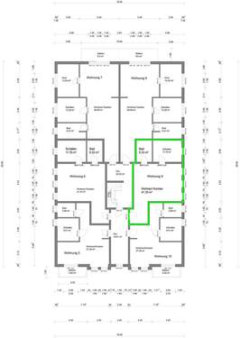Wohnung 9 - 2 Zimmer Etagenwohnung zur Miete in Bad Doberan