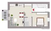 Grundriss Wohnung 2 - 