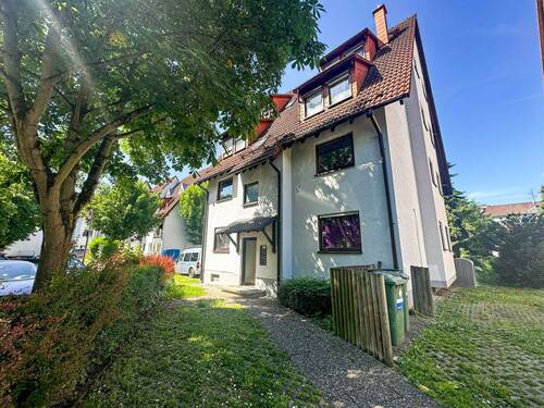 Außenansicht Haus - Helle freistehende 2-Zimmer-Wohnung mit Wohlfühlcharakter in Heddesheim