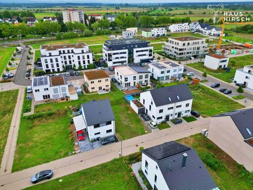 Drohnenansicht - Grundstück in Stutensee zum Kaufen