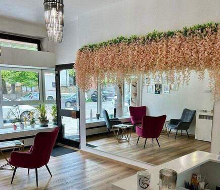 Ladenbereich mit Empfang - 3 Zimmer Gewerbeobjekt (Büro, Produktion, Verkauf) in München