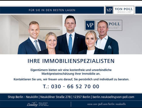 Ihre Ansprechpartner - 1 Zimmer Mehrfamilienhaus, Wohnhaus zum Kaufen in Berlin