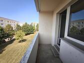 Balkon - 3 Zimmer Etagenwohnung in Sangerhausen