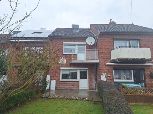 Garten - Reihenmittelhaus mit 67,40 m&sup2; in Büsum zum Kaufen