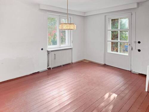 Wohnzimmer - 4 Zimmer Einfamilienhaus in Schönwalde-Glien