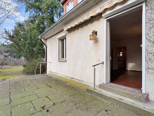 Terrasse - Einfamilienhaus mit 86,00 m² in Schönwalde-Glien zum Kaufen