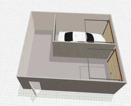 3D Plan Garage - 