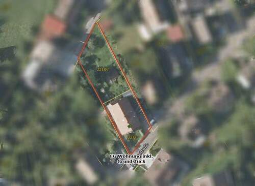 Aufnahme des gesamten Grundstückes - 