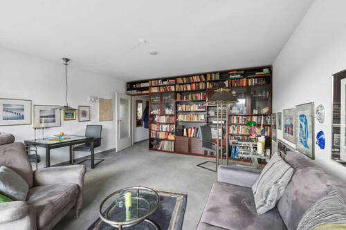 Wohnzimmer - Etagenwohnung mit 66,20 m² in Berlin zum Kaufen
