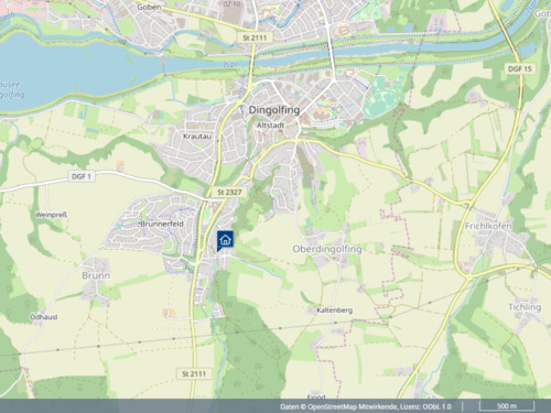 Lageplan - 7 Zimmer Einfamilienhaus zum Kaufen in Dingolfing