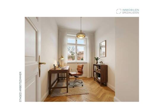 STAGED Arbeitszimmer (KI-generierter Inhalt) - 