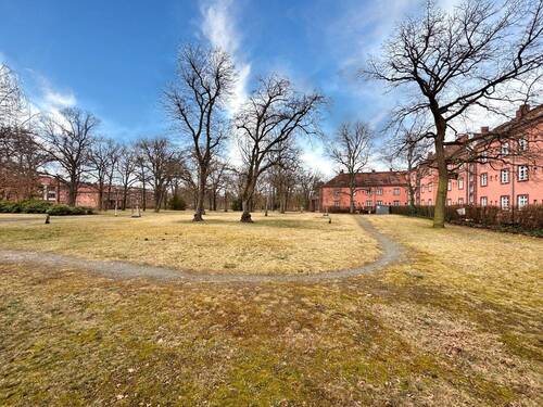 Blick in den Grimnitzpark - 