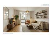 STAGED Wohnzimmer (KI-generierter Inhalt) - 