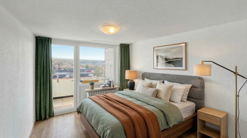 Schlafzimmer visualisiert - 