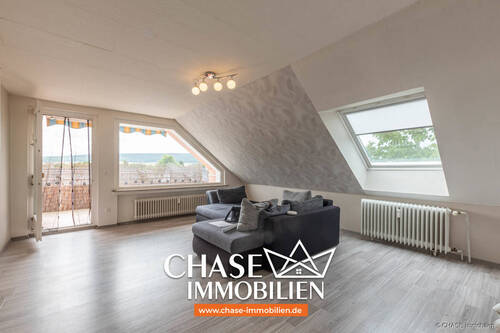 Wohnzimmer - Attraktive Eigentumswohnung mit Balkon & Ausblick - Wohnen über den Dächern von Aerzen!