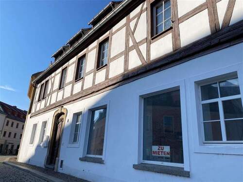 Blick zur Gewerbeeinheit - 2 Zimmer Gewerbeobjekt (Büro, Produktion, Verkauf) zur Miete in Wurzen