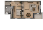 Der clevere Grundriss - Wohnen mit Komfort – moderne Eigentumswohnung mit Balkon