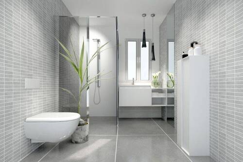 So könnte Ihr neues Duschbad aussehen... - Etagenwohnung mit 74,90 m&sup2; in Welver zum Kaufen