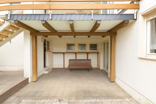 Terrasse im Garten - 