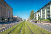 Blick in die Reitbahnstraße - 